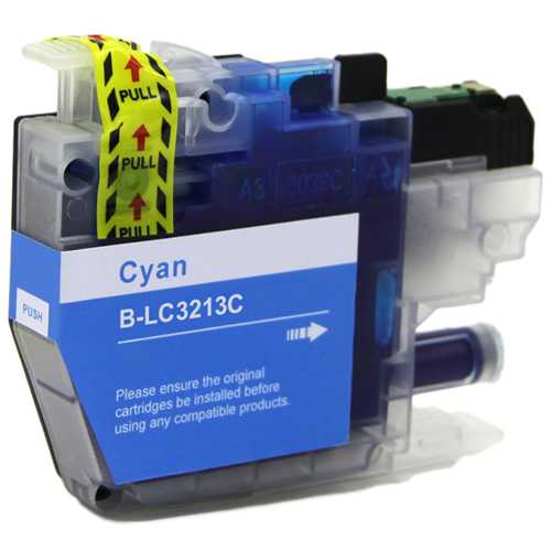 Compatible Cartouche Brother LC-3213C / LC3213 Cyan