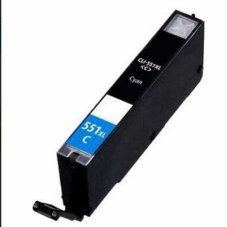 Cartouche Canon CLI-551C XL Cyan compatible