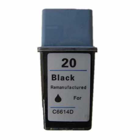 Cartouche HP 20 Noir (C6614DE) compatible