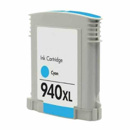 Cartouche HP 940XL / C4907AE Cyan compatible