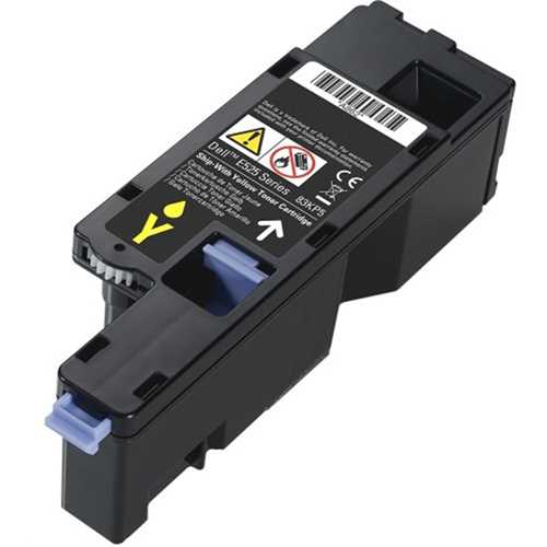 Toner Dell 593-BBLV / MWR7R Jaune compatible