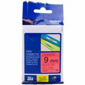 Ruban Brother TZe-421 Noir sur rouge - ORIGINAL