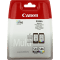 Pack 2 cartouches Canon PG-545 / CL-546 - 4 couleurs - ORIGINAL