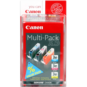 Pack 3 cartouches Canon BCI-3 C/M/Y - ORIGINAL
