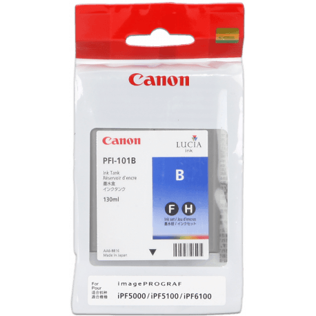 Cartouche Canon PFI-101B Bleu - ORIGINALE