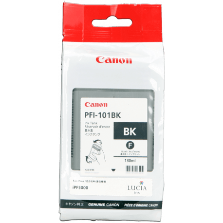 Cartouche Canon PFI-101BK Noir - ORIGINALE