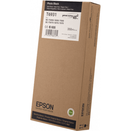 Cartouche Epson T6931 Noir photo - Haute capacité - ORIGINALE
