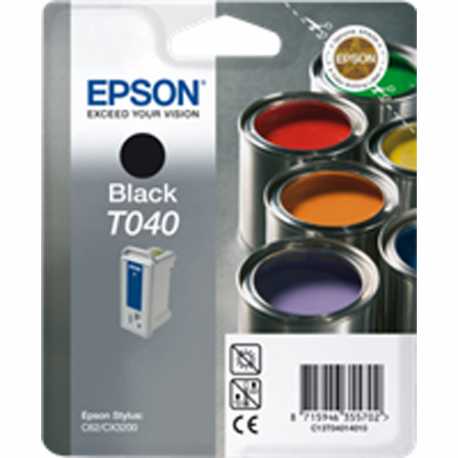 Cartouche Epson T040 Noir - ORIGINALE