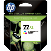 Cartouche HP 22XL Couleur - Haute capacité - ORIGINALE