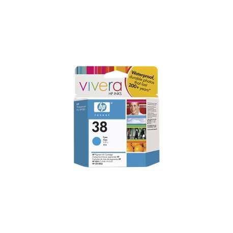 Cartouche HP 38 / C9415A Cyan - ORIGINALE
