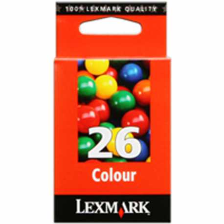 Cartouche Lexmark 26 Couleur - ORIGINALE