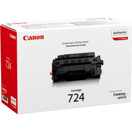 Toner Canon 724 Noir - ORIGINAL