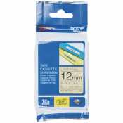 Ruban brother TZe-MPGG31 Or sur noir - 12mm x 4m - ORIGINAL