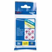 Ruban brother TZe-MPRG31 Noir sur carrés vichy - 12mm x 4m - ORIGINAL