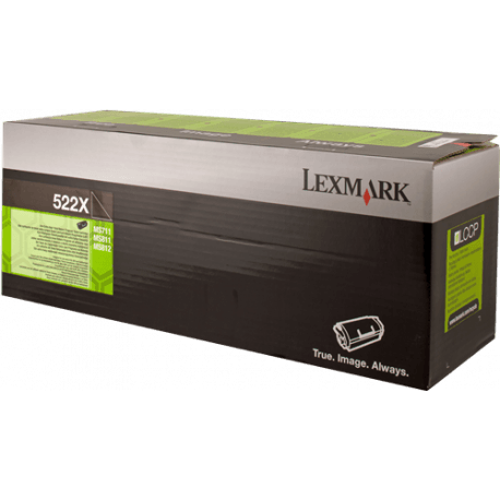 Toner Lexmark 522X Noir (52D2X00) - 45000 pages - ORIGINAL