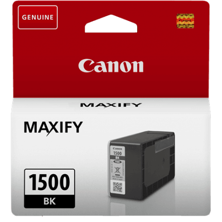 Cartouche Canon PGI-1500BK Noir - ORIGINALE