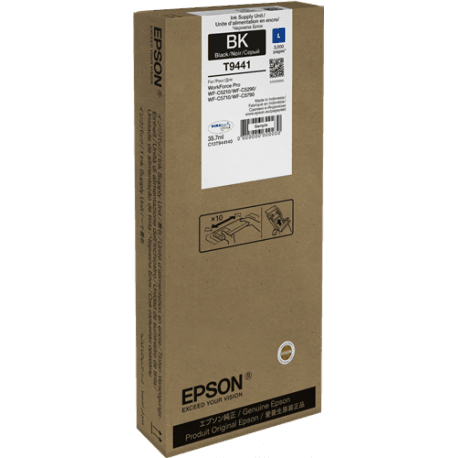 Cartouche Epson T9441 Noir - ORIGINALE