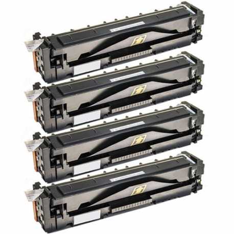 HP 203X - Pack 4 toners Haute capacité - COMPATIBLE