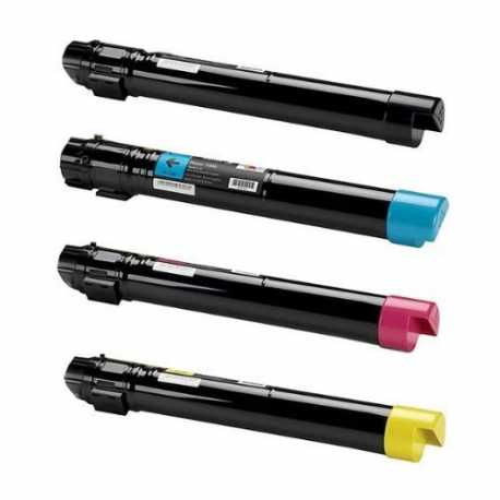 Xerox 7525 - Pack 4 toners - COMPATIBLE
