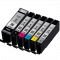 Canon PGI-570 XL / CLI-571 XL Multipack - 6 cartouches - COMPATIBLE